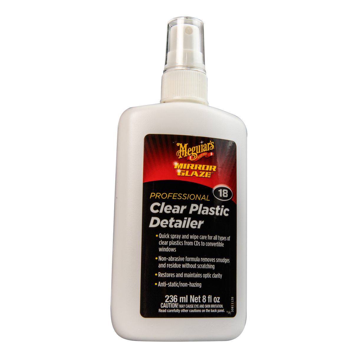 Meguiars M1808 Mirror Glaze Clear Plastic Detailer