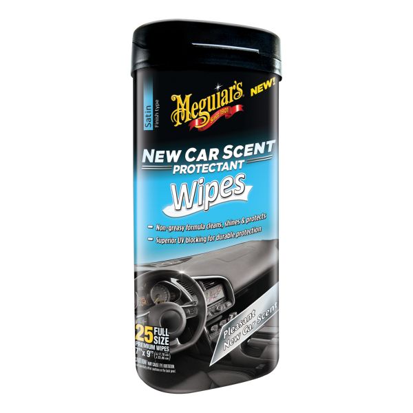Meguiars G4200 New Car Scent Protectant Wipes