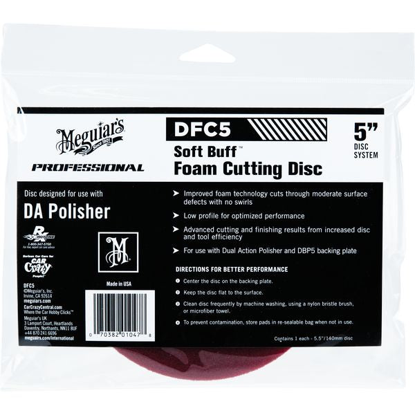 Meguiars DFC5 Soft Buff Da Foam Cutting Disc