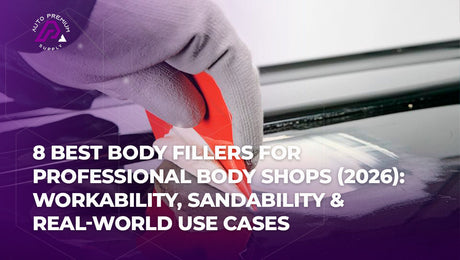 8 Best Body Fillers for Professional Body Shops (2026): Workability, Sandability & Real-World Use Cases