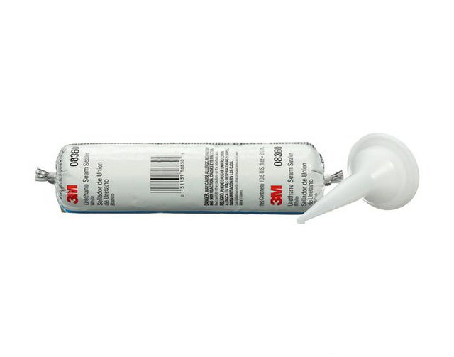 3M Ultrapro 08360 1-Part Economical Seam Sealer, 10.5 oz Flex-Pack, Paste, White, 30 min Curing