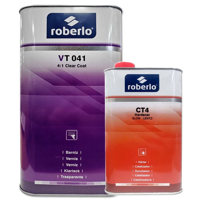 Roberlo Kit-VT041-4.731ml-Slow Clearcoat - 4:1 (4.731 Ml)