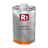 KIT R1 - Barniz transparente V411 PU 4:1 - 3,78L + C411 Std (kit de 4,725L)