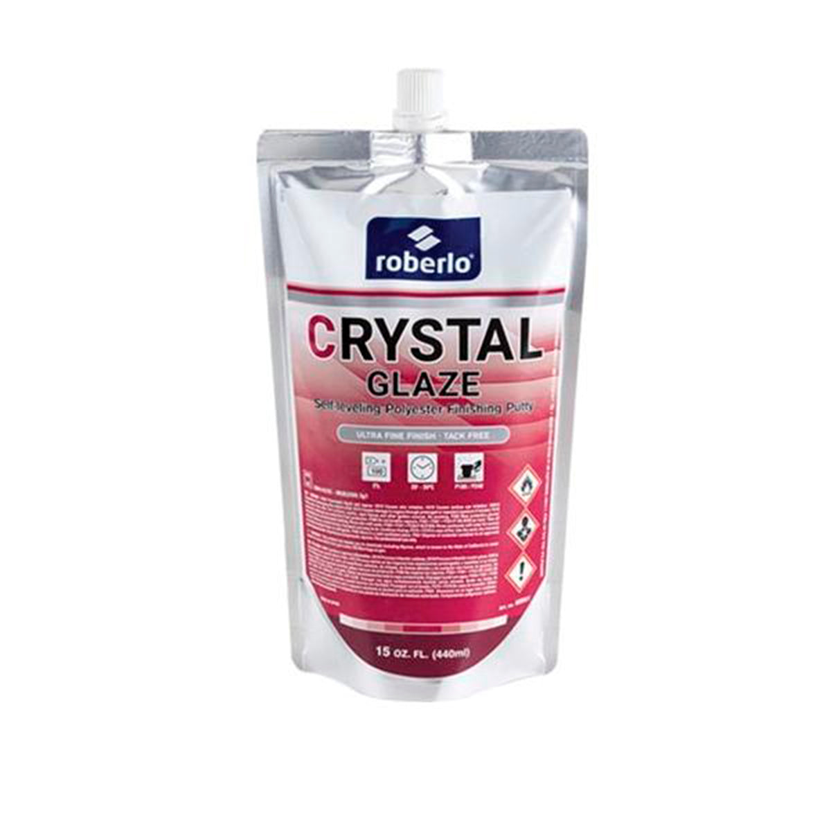 68901 CRYSTAL GLAZE Finishing Putty 440ml