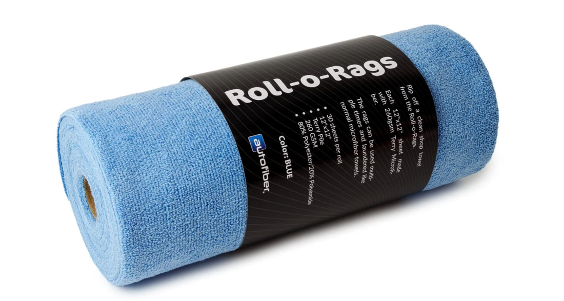 Roll-o-Rags - Microfiber Towels on a Roll 12"x12"