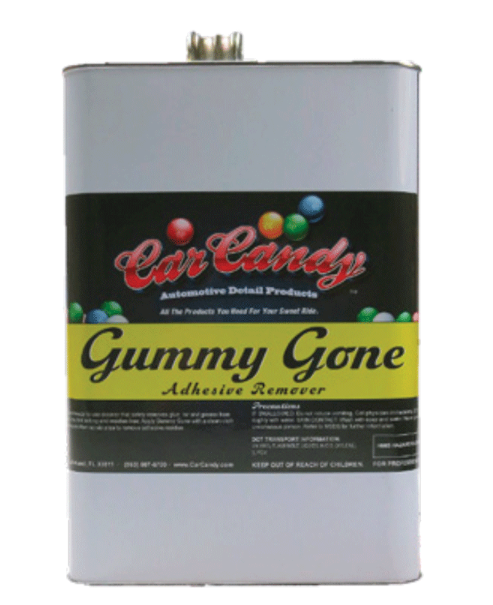 Gummy Gone Adhesive Remover for Glue and Tar