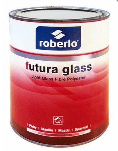 Roberlo FUTURA GLASS light fibre putty - 3L 66257
