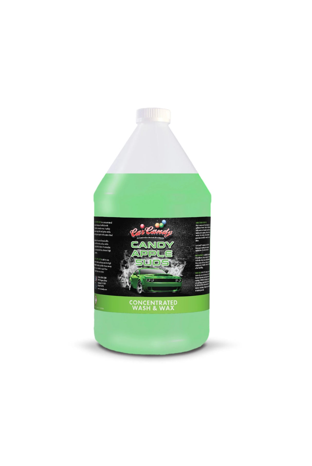 Car Candy, Candy Apple Suds Concentrated Wash with Wax, 30-00241 1G