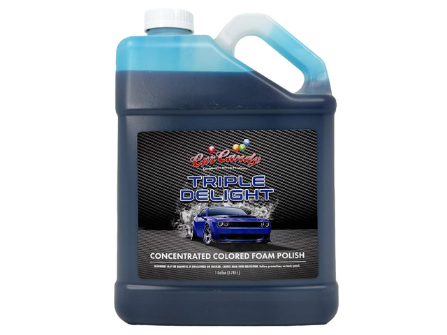 Car Candy, Triple Delight Blue Foam Polish, 30-00629