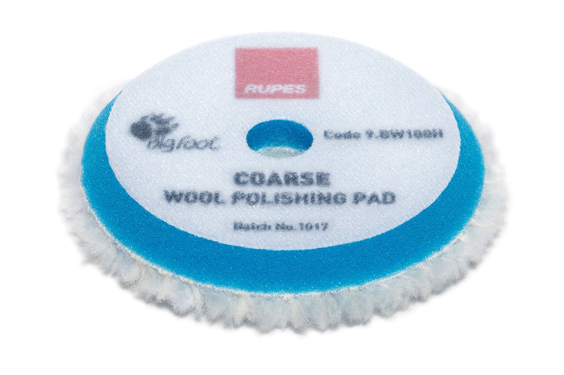 Blue Coarse Wool Pad