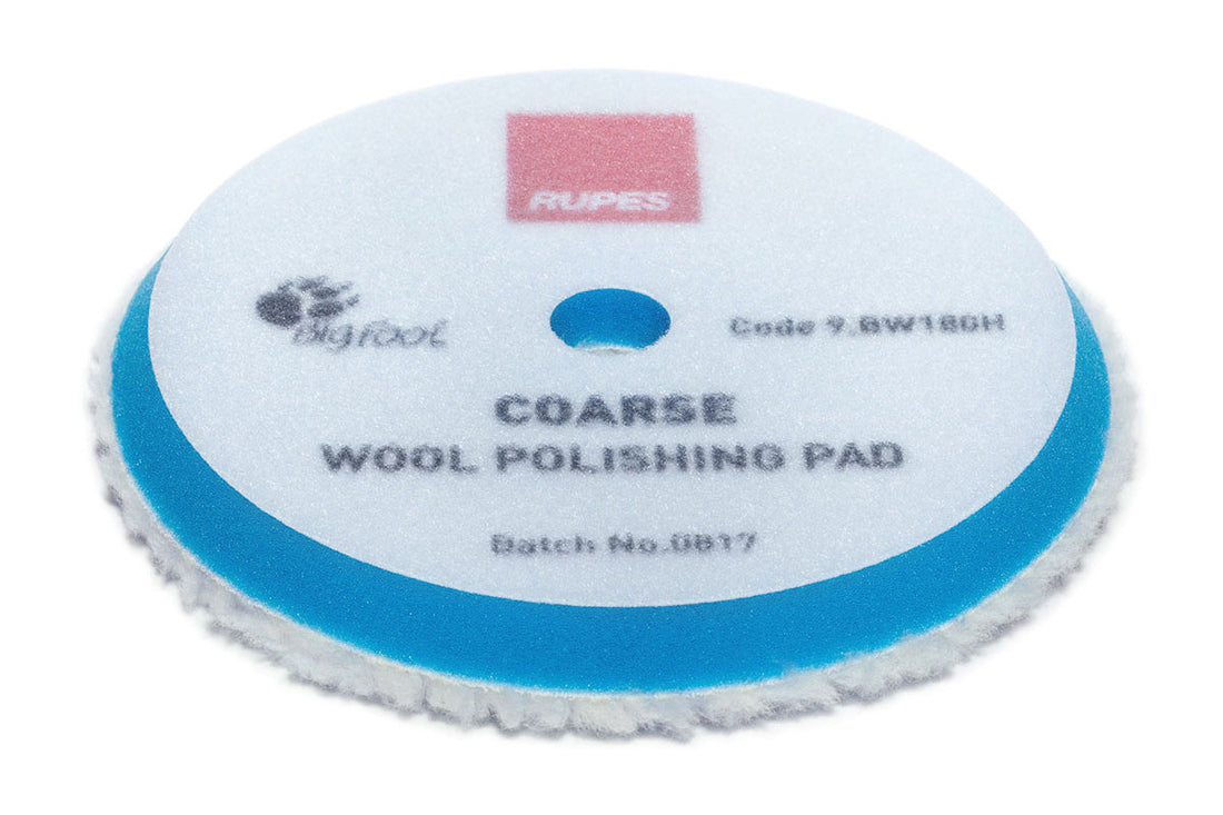 Blue Coarse Wool Pad