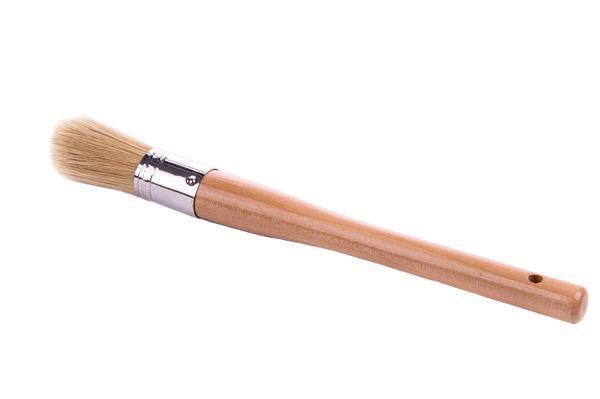 GST600L 10.5" Large Detail Brush with wooden handle & soft bristles
