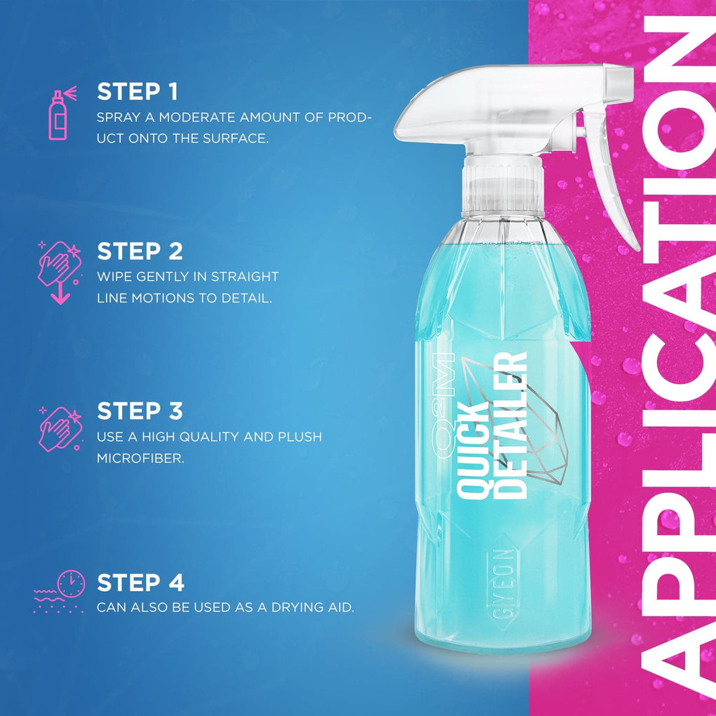 Gyeon Q²M QuickDetailer use
