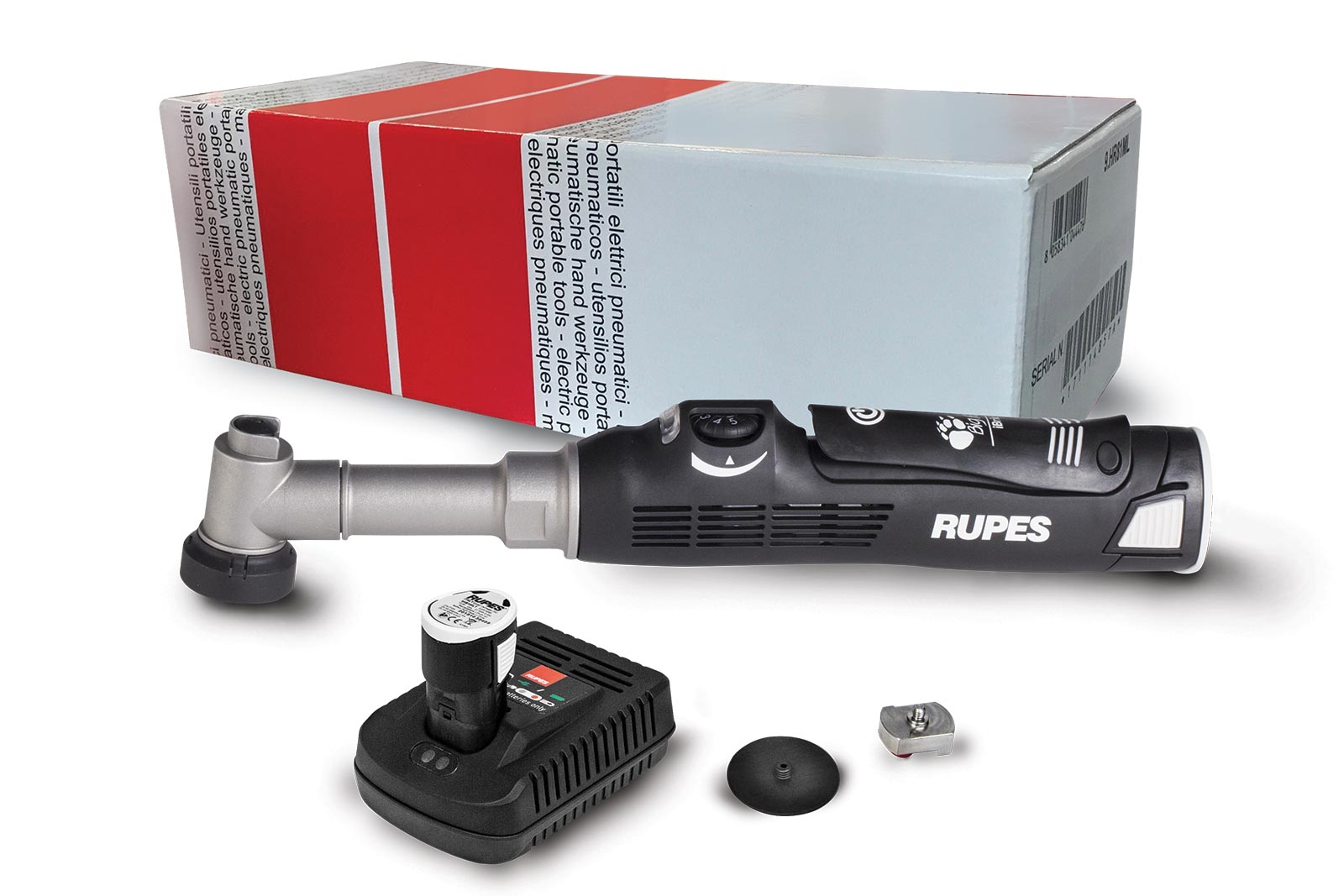 HR81ML/LUX Rupes BigFoot Nano with iBrid Technology Long Neck Box