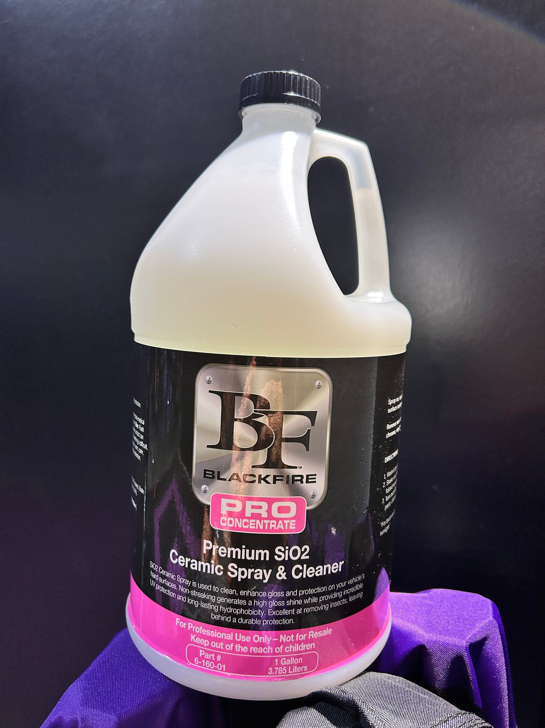 6-160 Blackfire Pro Premium SI02 Ceramic Spray  &Cleaner