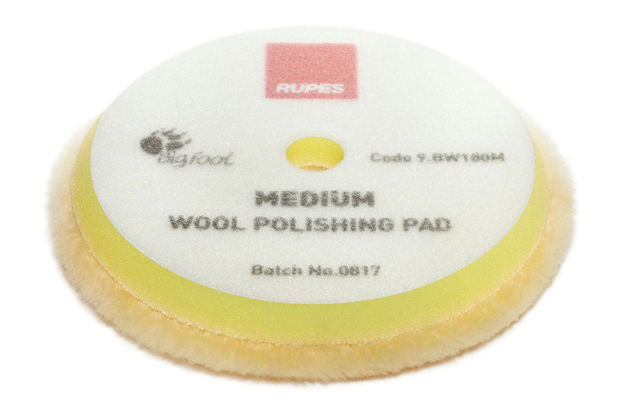 Rupes Yellow Medium Polishing Wool Pad