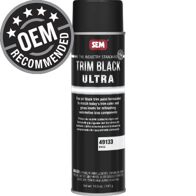Sem, Trim Black Ultra Matte 20oz Aerosol, 49133