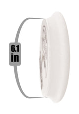 Symplex Euro Foam White XG Finishing pad 6.1 in
