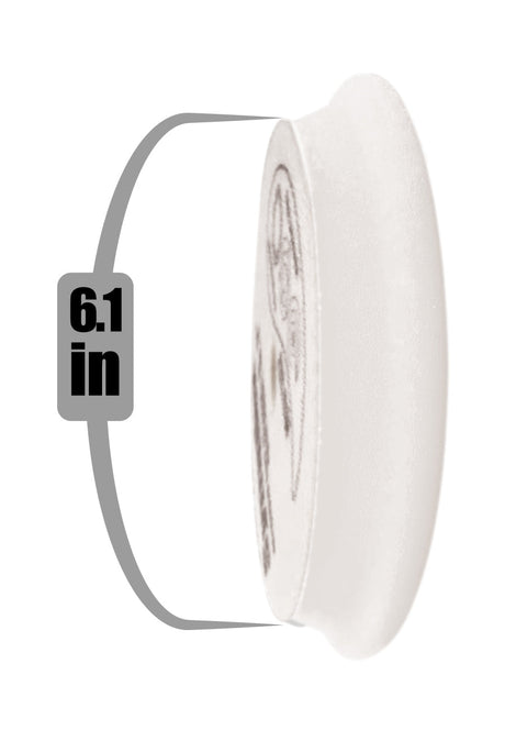Symplex Euro Foam White XG Finishing pad 6.1 in