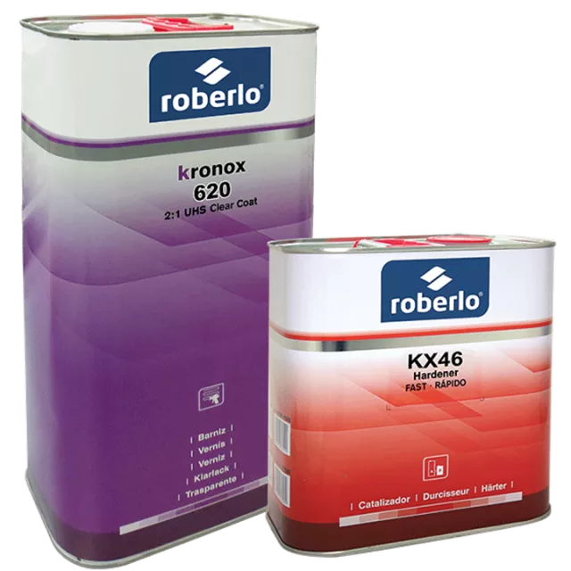 Roberlo Kit-69773-7.5 Kit Kronox 620 Clearcoat UHS 21 - 7.5 L Standar