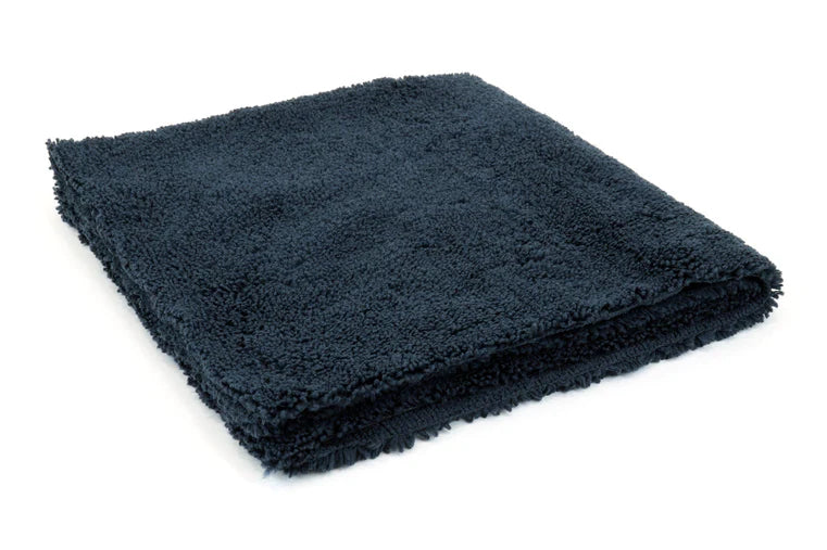 Edgeless Microfiber Shop Rag 16in x 16in BLACK