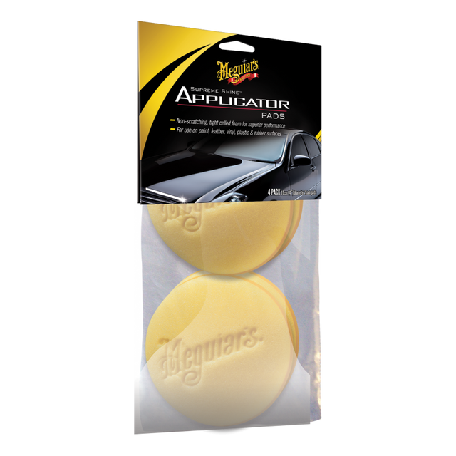 Meguiars W0004 Foam Applicator Pads (4 Pack)