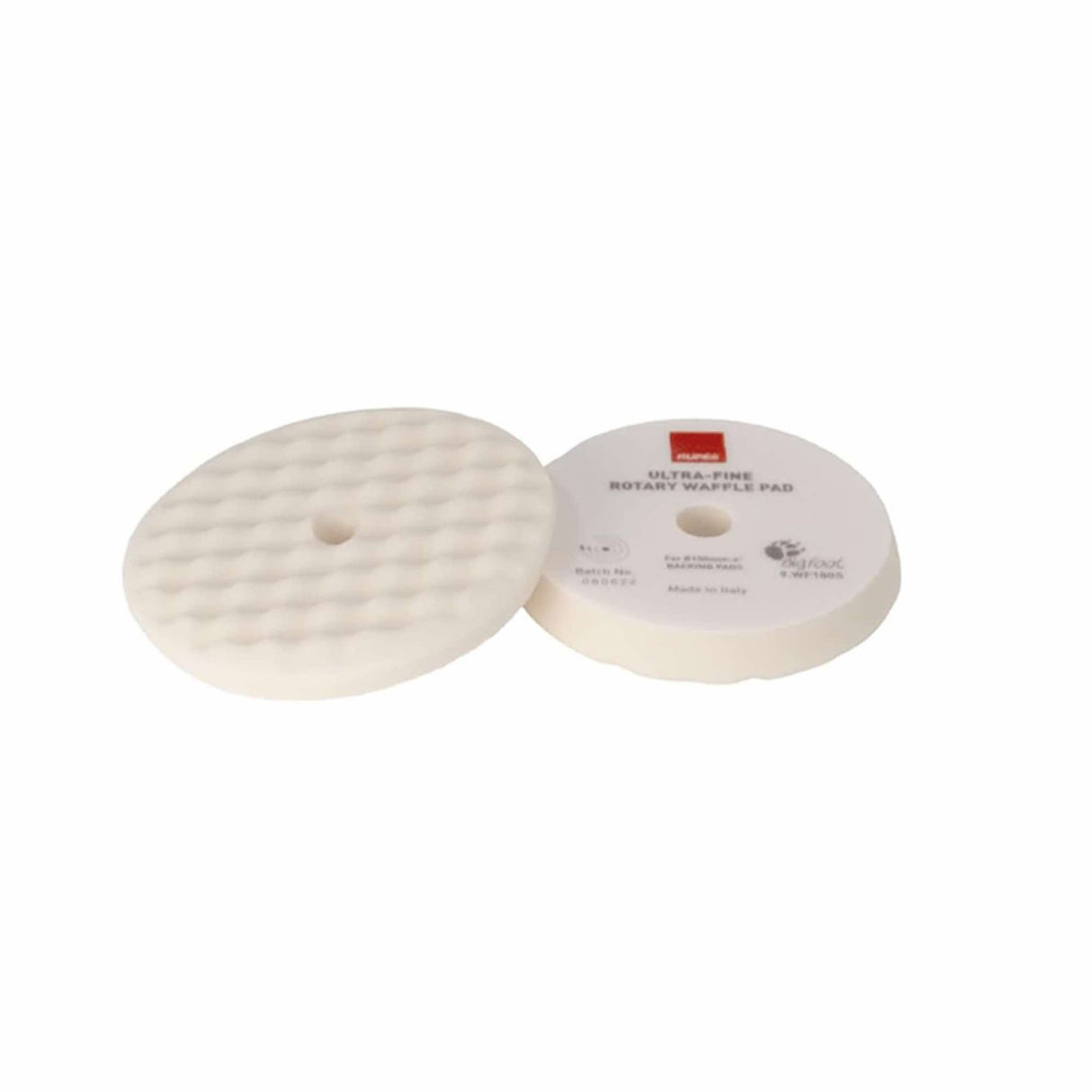 RUPES Rotary Waffle Ultra-Fine Foam Polishing Pad – White