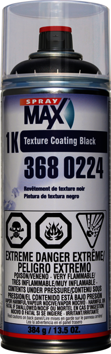 3680224 1K RECUBRIMIENTO TEXTURIZADO NEGRO AEROSOL