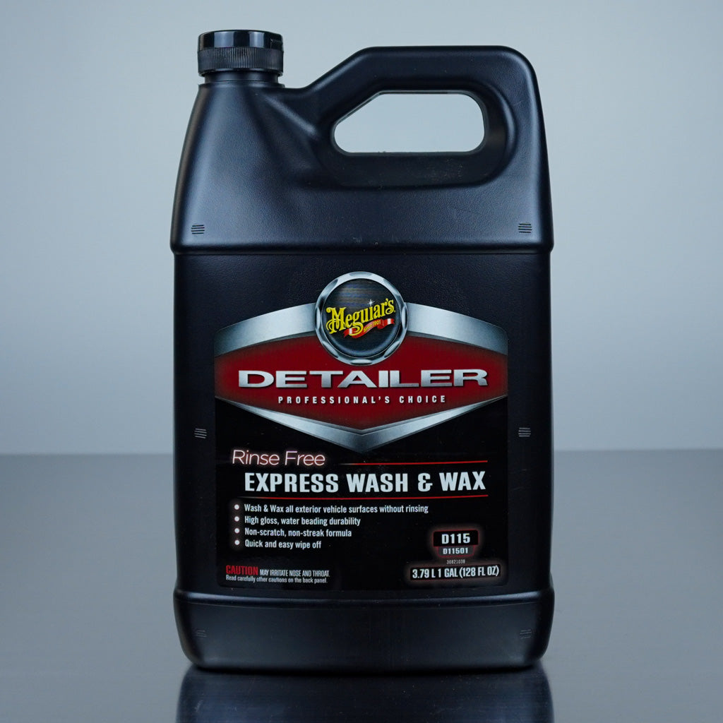 Meguiars D11501 Rinse Free Express Wash & Wax (1-Gallon)