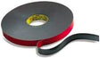 3M VHB Tape 5925, black, 1 inch x 1 yard, 25 mil.