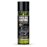 Recubrimiento para caja de camioneta U-POL® RAPTOR 4879 1K, aerosol de 14.3 oz, negro, cobertura de 8.6 pies cuadrados 