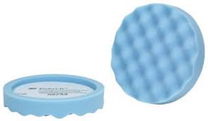 3M ultrafine blue foam polishing pad — 8 inch.