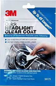 39173 3M Quick Headlight Clear Coat,