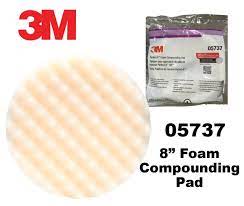 5737 Foam Compounding Pad, 05737, 8 in, 6 per case