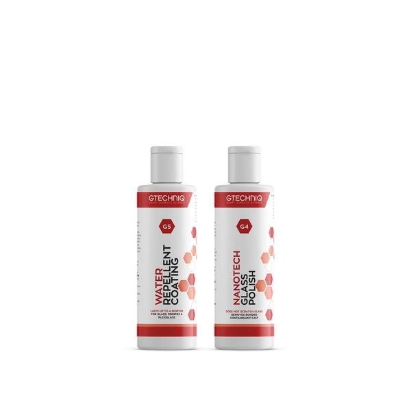 GTECHNIQ, G5 and G4 MaxRepellency Glass Kit 100 ml, G5G4 0.1