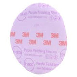 3M Hookit Purple finishing film — 6 in, P1500.