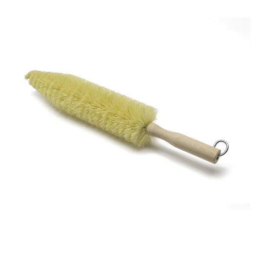 17" tampico spoke brush/wood handle