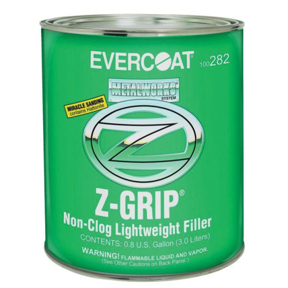 100282  EVERCOAT  Z-GRIP Lightweight Body Filler, 3 L Can, Green