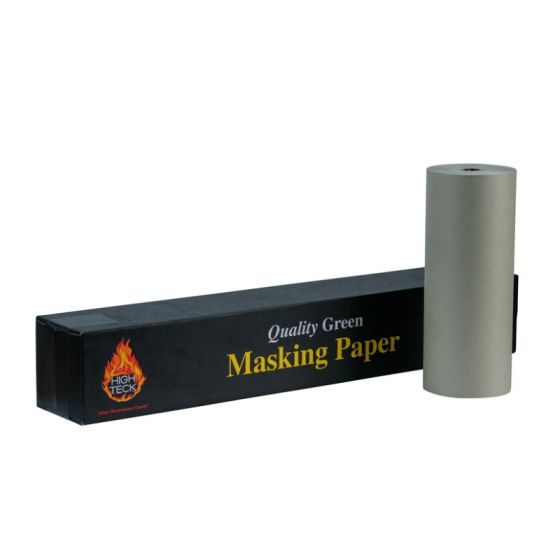High Teck™ MP160G-18 Masking Paper, 18 in W x 600 ft L, Green, 35 lb Basis