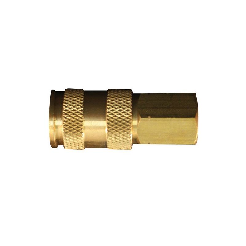 Acoplador de intercambio europeo Milton® Highflowpro™ 764 estilo V, 1/4 pulg., FNPT