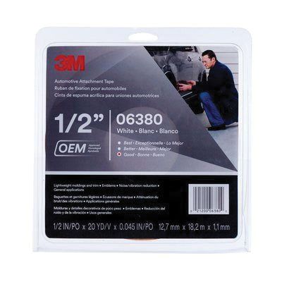 6382 3M 1/2 "SUPER TAPE NEGRO 20YD ERA GRIS 45 MIL