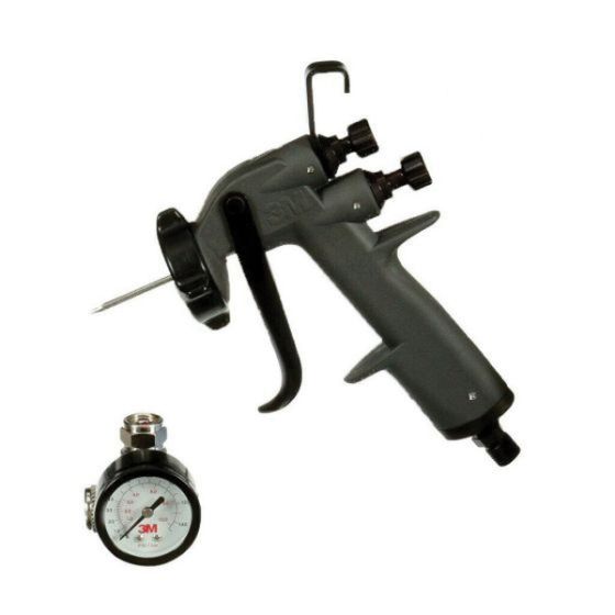 3M Performance Spray Gun 26832 — accepts 1.2–2.0 mm heads.