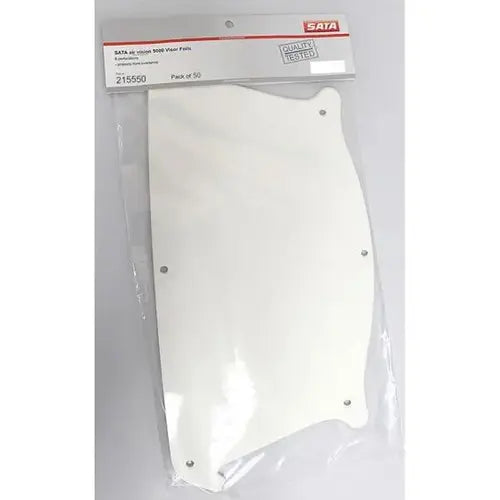 Visor film specifically designed for use with the SATA Air Vision 5000 respiratory protection system 215590