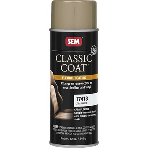 Classic Coat™ 17413 Flexible Coating, 16 oz Aerosol Can, Light Cashmere, 24 hr Curing, Aerosol