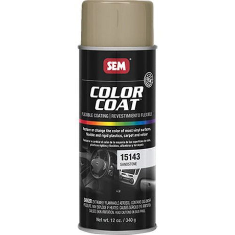 Sem, Color Coat Flexible Coating 16 oz Aerosol Sandstone, 15143