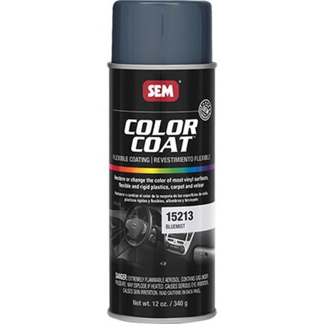 Sem, Color Coat Flexible Coating Bluemist 16oz Aerosol, 15213
