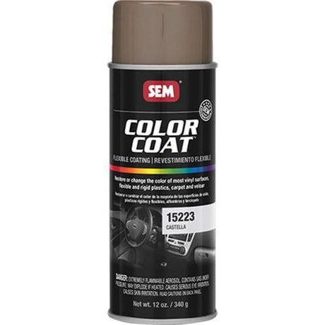 Sem, Color Coat 15223 Flexible Coating 16 oz Aerosol Can, 15223
