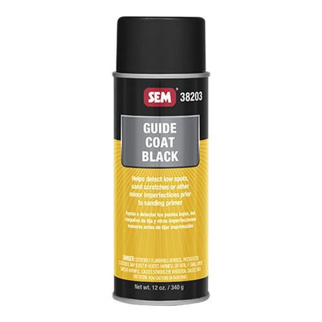 Sem, 38203 Guide Coat 16 oz Black, 38203