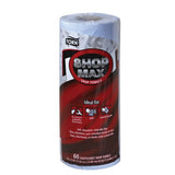 Rollo de toalla de limpieza en seco Tork ShopMax de 14,4 m de largo x 28 cm de ancho, 60 unidades de papel azul 