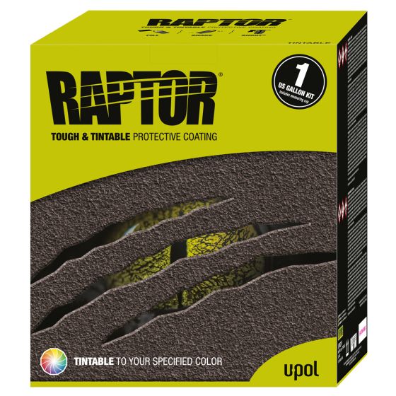 0821G U-POL 0821G National Rule Raptor Kit 1 gal Tintable 125 sq-ft Coverage
